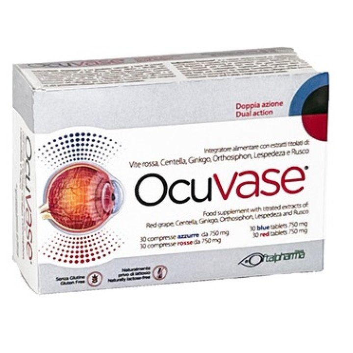 OCUVASE 30 + 30 COMPRESSE OCUVASE 30 + 30 COMPRESSE
