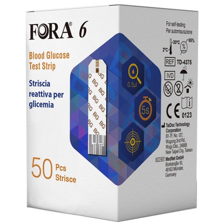 FORA6 STRISCE GLICEMIA 50PZ