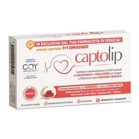 CAPTOLIP NEW FORMULA 24 COMPRESSE RIVESTITE