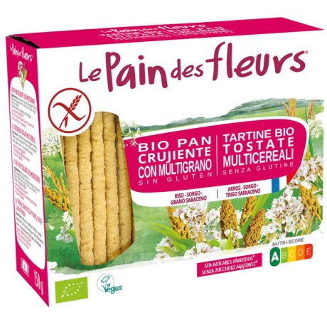 PAIN DES FLEURS TARTINE TOSTATE MULTICEREALI 150 G