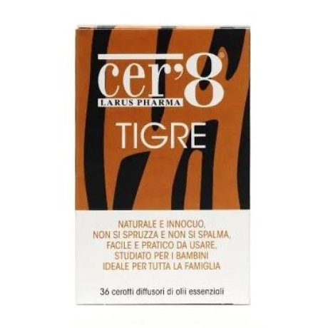CER\'8 TIGRE CUSCINETTO ADESIVO 36 PEZZI