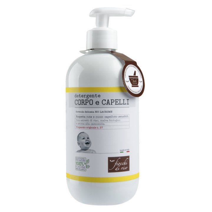 FIOCCHI DI RISO DETERGENTE CORPO/CAPELLI CAMOMILLA 400 ML