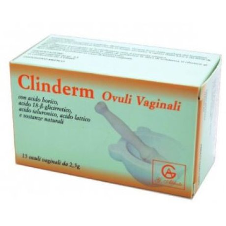 CLINDERM 15 OVULI VAGINALI 2,5 G