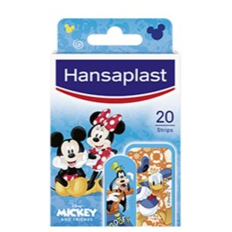 HANSAPLAST CEROTTO MICKEY MOUSE 20 PEZZI