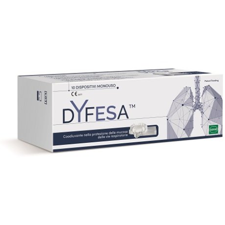 DYFESA 10 DISPOSITIVI MONOUSO PER INALAZIONE