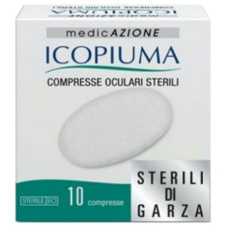 COMPRESSE OCULARI ADESIVE STERILI 10 PEZZI