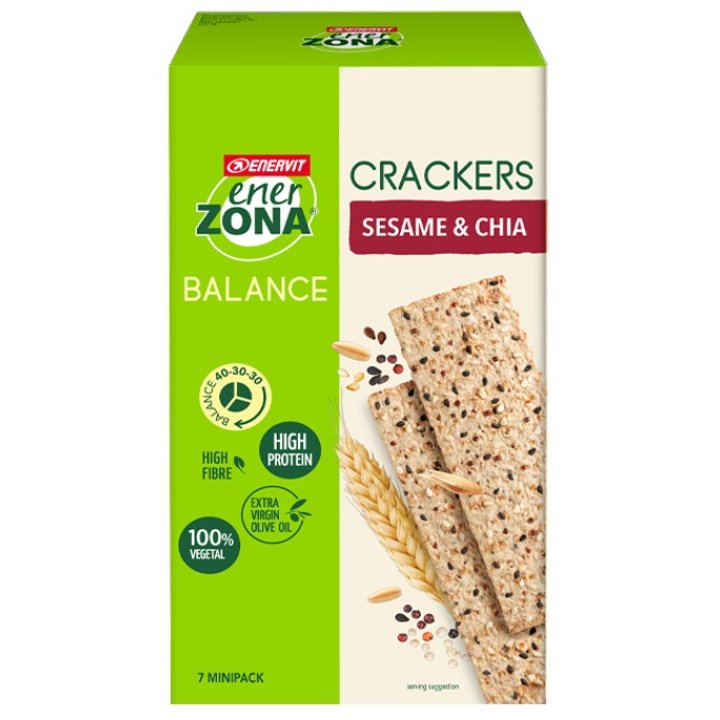 ENERZONA CRACKERS SESAME & CHIA 25 G