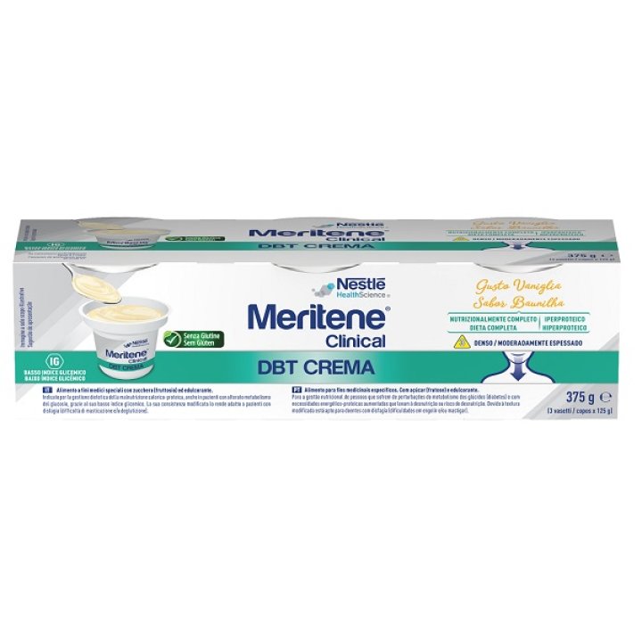 MERITENE DIABET CREME VANIGLIA 3 X 125 G