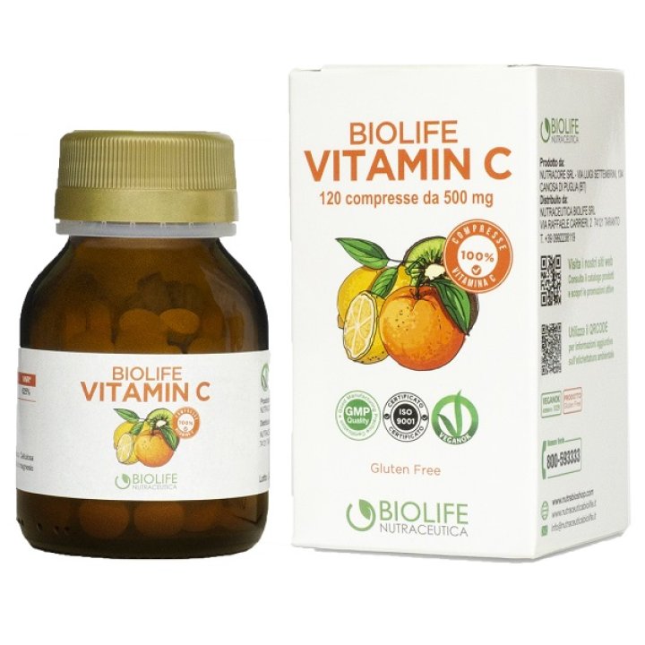 BIOLIFE VITAMIN C 120 COMPRESSE