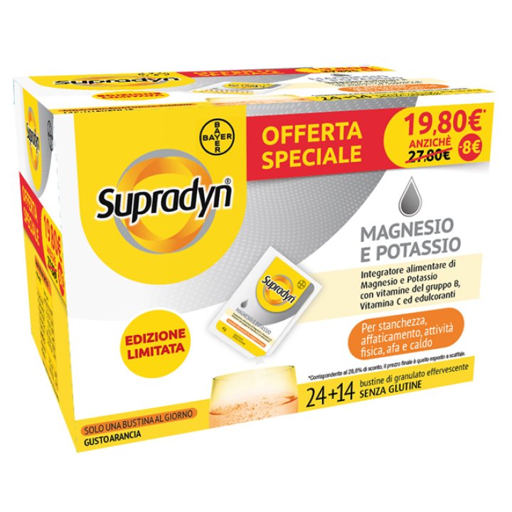 SUPRADYN MAGNESIO E POTASSIO 14 + 24 BUSTINE