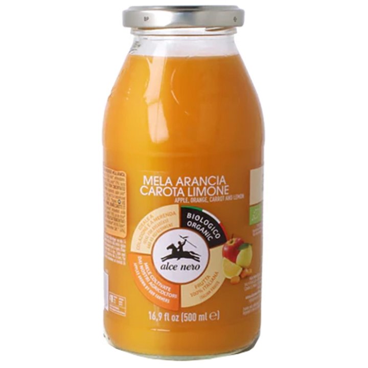 SUCCO 100% MELA ARANCIA CAROTA LIMONE 500 ML