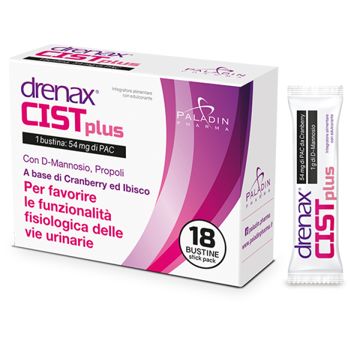 DRENAX FORTE CIST PLUS 18 STICK PACK