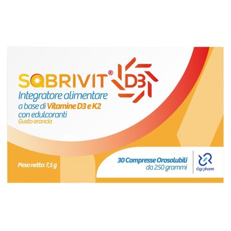 SABRIVIT D3 30CPR OROSOLUBILI