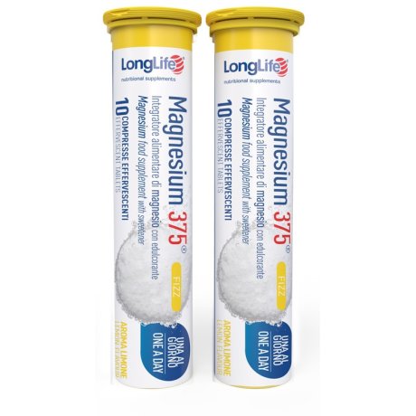 LONGLIFE MAGNESIUM FIZZ 20 COMPRESSE EFFERVESCENTI