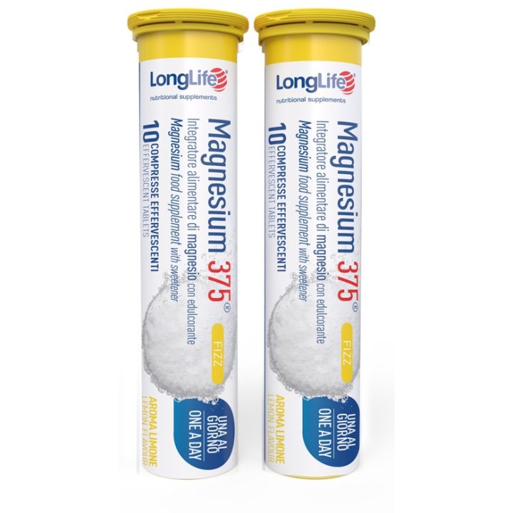 LONGLIFE MAGNESIUM FIZZ 20 COMPRESSE EFFERVESCENTI