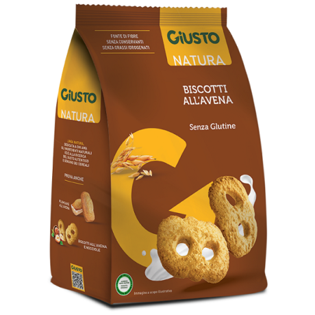 GIUSTO SENZA GLUTINE BISCOTTI AVENA 250 G