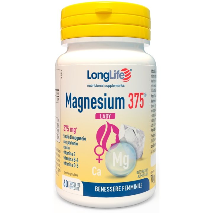 LONGLIFE MAGNESIUM 375 LADY 60 TAVOLETTE