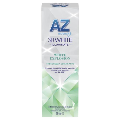 AZ DENTIFRICIO 3D WHITE ILLUMINANTE WHITE EXPL 50 ML