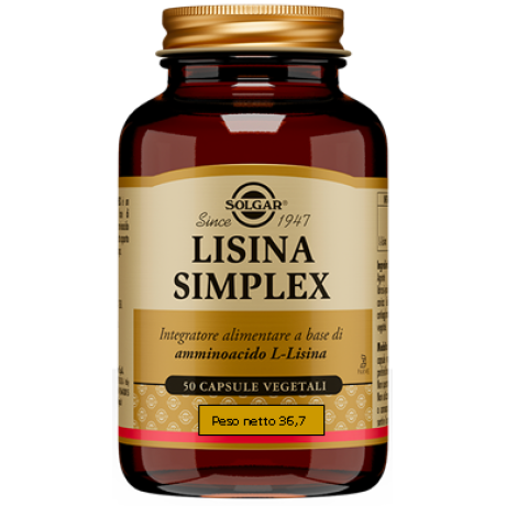 LISINA SIMPLEX 50 CAPSULE VEGETALI