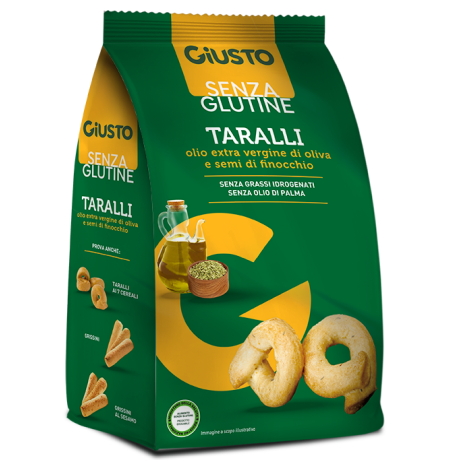 GIUSTO SENZA GLUTINE TARALLI FINOCCHIO 175 G