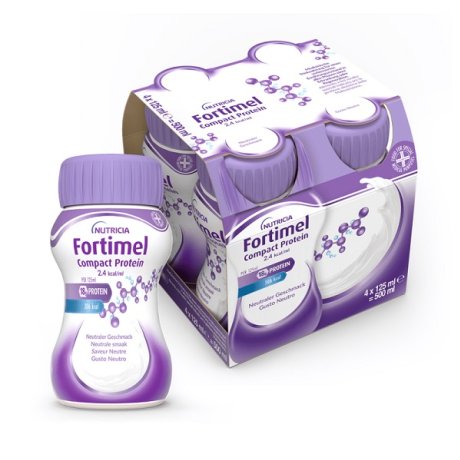FORTIMEL COMPACT PROTEIN NEUTRO 4 X 125 ML
