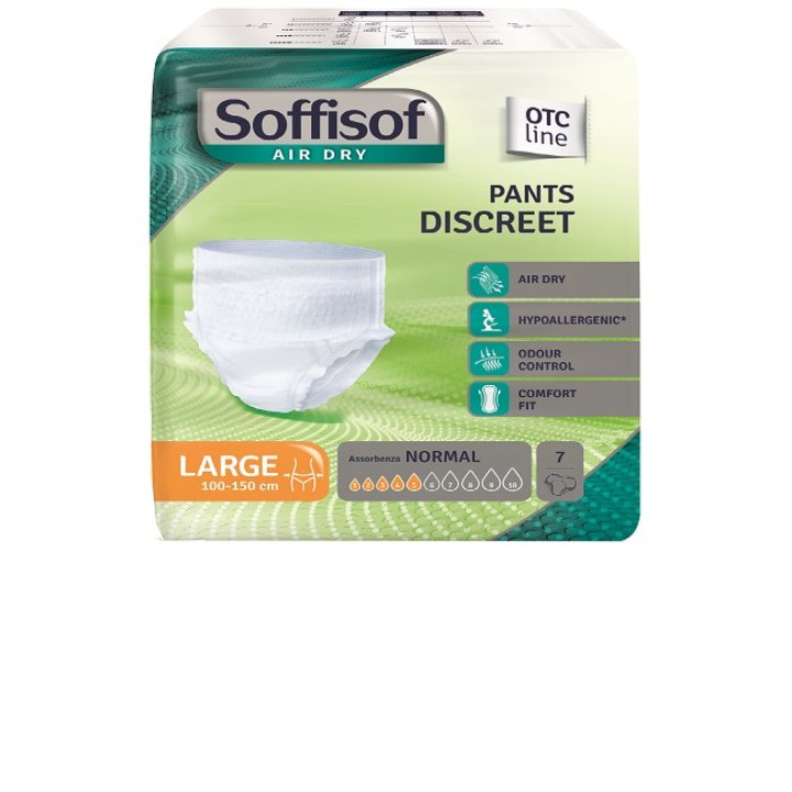 SOFFISOF AIR DRY PANTS DISCR L