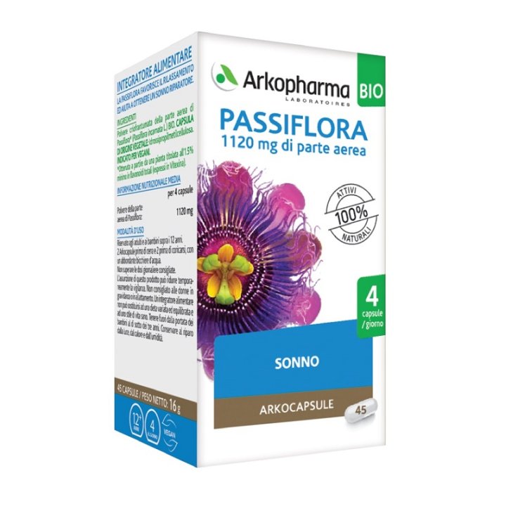 ARKOCPS PASSIFLORA 45 CAPSULE BIO