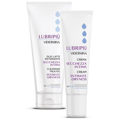 VIDERMINA LUBRIPIU\' OLIO LATTE 200 ML + CREMA LUBRIFICANTE 30 ML