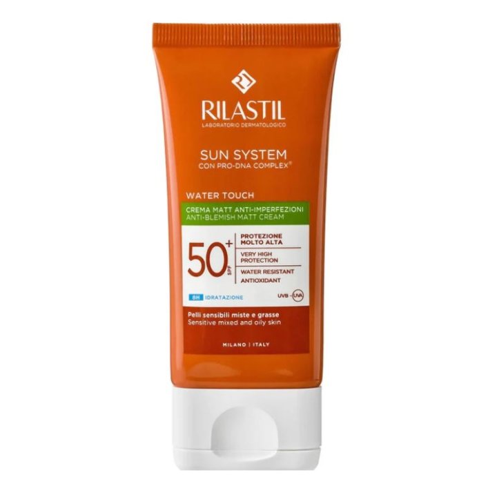 RILASTIL SUN SYSTEM WATER TOUCH MAT CREMA SPF50+ 50 ML