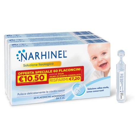 NARHINEL 3 PACK PROMO 2022 DA 20 FLACONCINI DA 5 ML