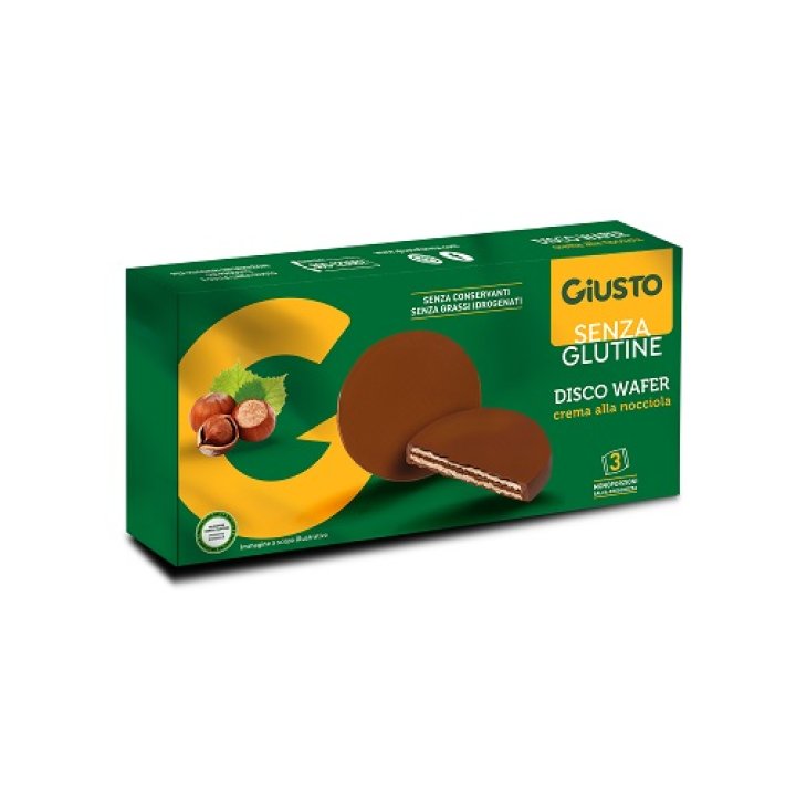 GIUSTO SENZA GLUTINE DISCO WAFER 3 PEZZI DA 30 G