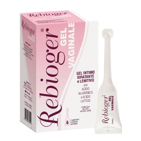 REBIOGER GEL VAGINALE 6 APPLICATORI MONODOSE DA 5 ML