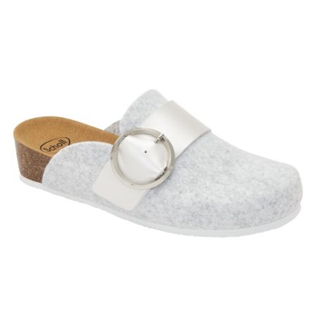 CALZATURA AMALFI CLOG WOMAN LIGHT GREY