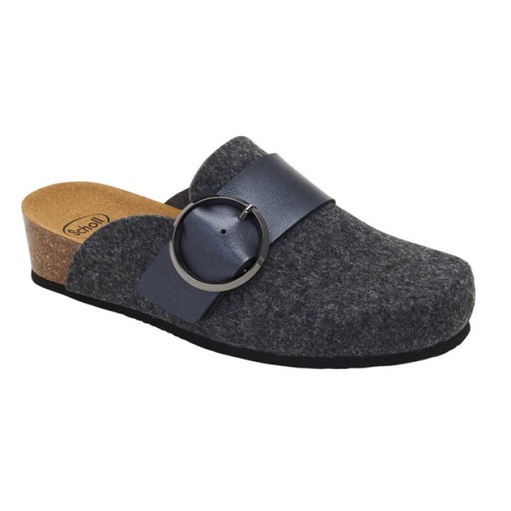 CALZATURA AMALFI CLOG WOMAN ANTHRACITE