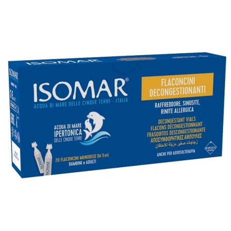 ISOMAR SOLUZIONE DECONGESTIONANTE NASALE 20 FLACONCINI 5 ML