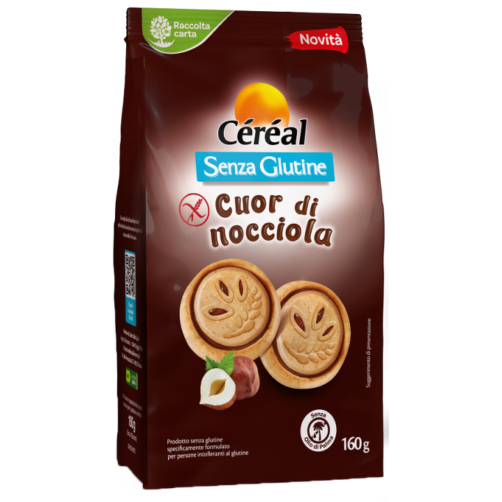 CEREAL SG CUOR DI NOCCIOLA160G