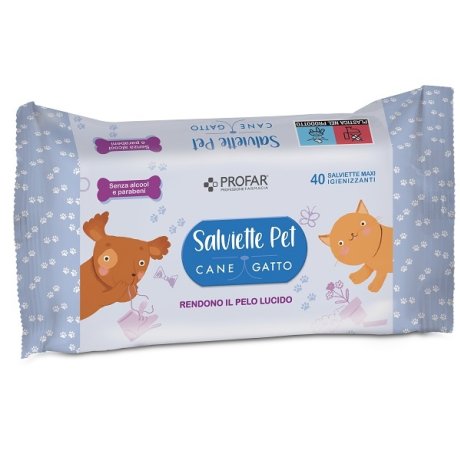PROFAR SALVIETTE TALCO PET40PZ