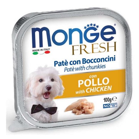 MONGE FRESH POLLO 100 G