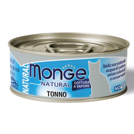 MONGE NATURAL QUALITY GATTO MONGE NATURAL TONNO DELL\'ATLANTICO 80 G