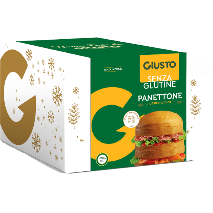 GIUSTO SENZA GLUTINE PANETTONE GASTRONOMICO 400 G