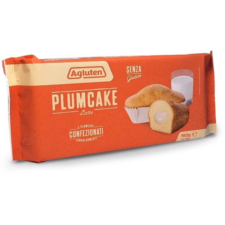 AGLUTEN PLUMCAKE LATTE 4 X 40 G