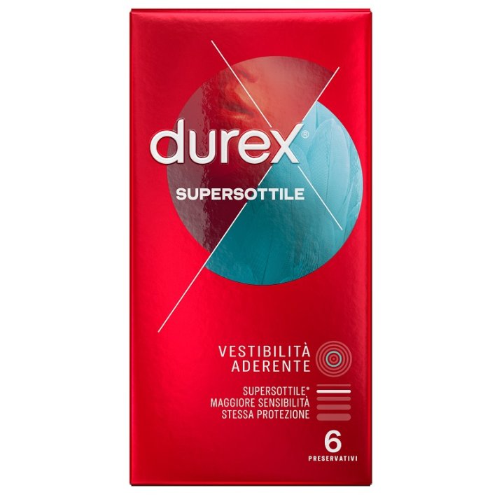 PROFILATTICO DUREX SUPERSOTTILE CLOSE FIT 6 PEZZI