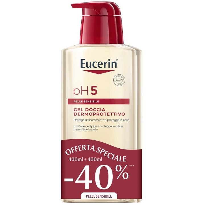 EUCERIN BIPACCO PH5 GEL DOCCIA 400 ML + 400 ML