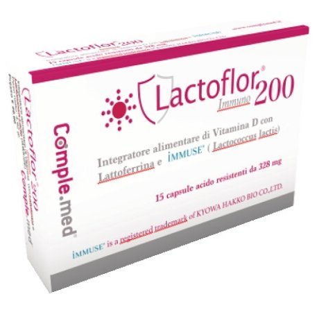 LACTOFLOR IMMUNO 200 15 CAPSULE