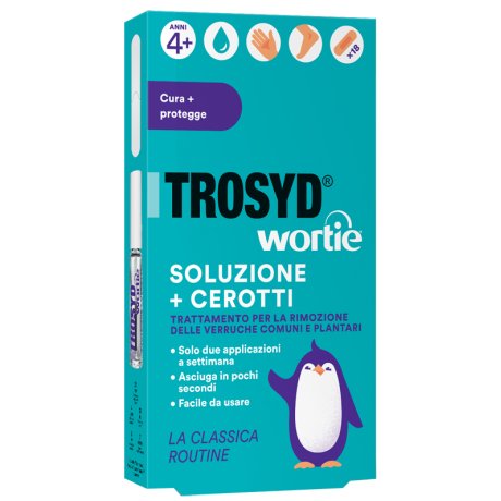 TROSYD WORTIE SOLUZIONE + CEROTTI