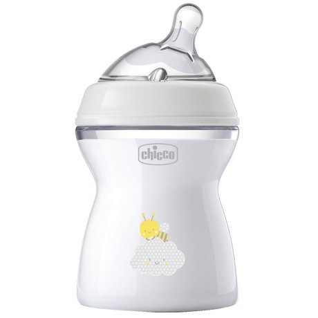 CHICCO BIBERON NAT FEEL PP 2M+ 250 ML UNISEX