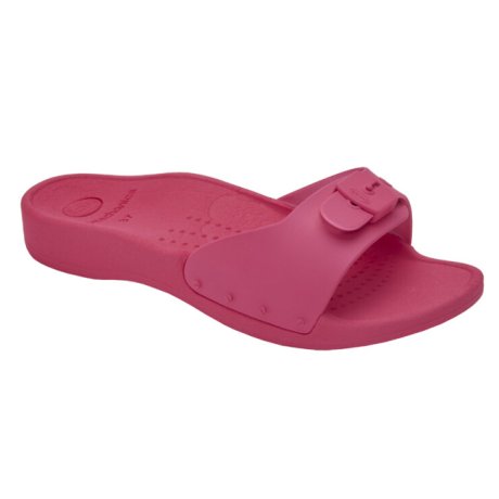 SCHOLL SUN PVC W RUBY RED 38