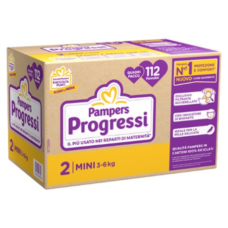 PAMPERS QU PROG MINI 112PZ PAMPERS QU PROG MINI 112PZ