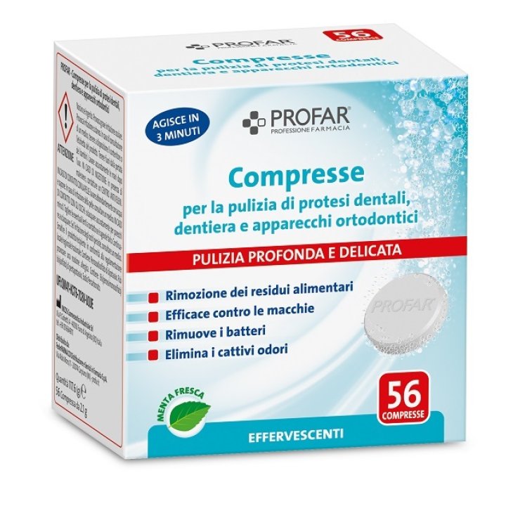 PROFAR COMPRESSE PULIZIA 56PZ PROFAR COMPRESSE PULIZIA 56PZ