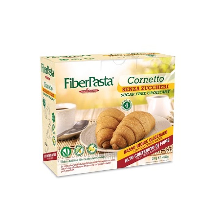 FIBERPASTA CORNETTO SENZA ZUCCHERI 100% VEGETALE 200 G